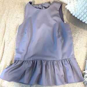 JCREW COLLECTION PEPLUM TOP